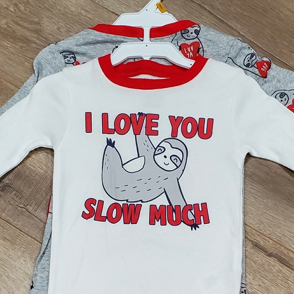 carters valentines pajamas